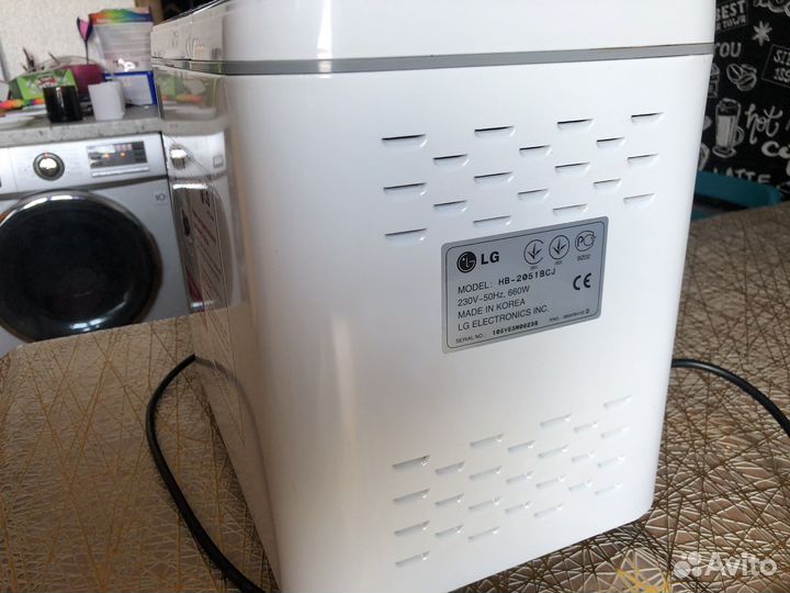 Хлебопечка lg