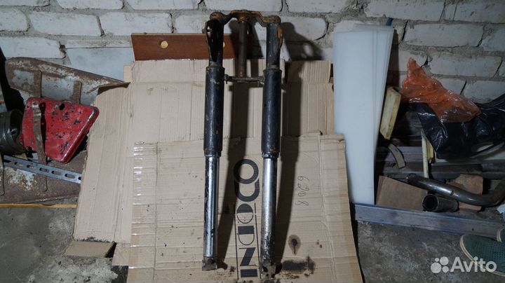 Вилка передняя стояла не восходе