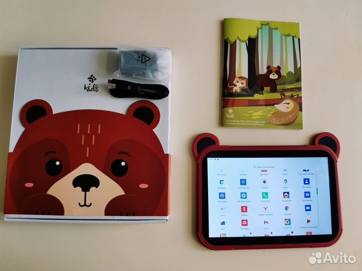 Планшет детский sim 32/2 гб 5000мАч Андроид 11