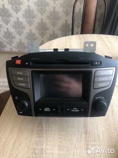 Штатная магнитола на hyundai ix35