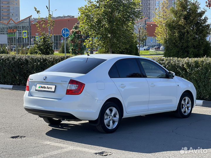 Skoda Rapid 1.6 AT, 2014, 198 000 км