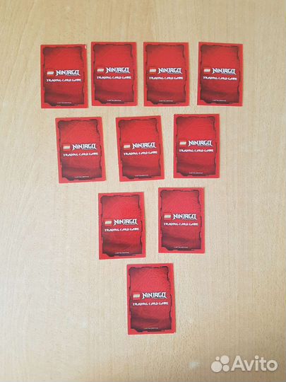 Карточки игральные Лего