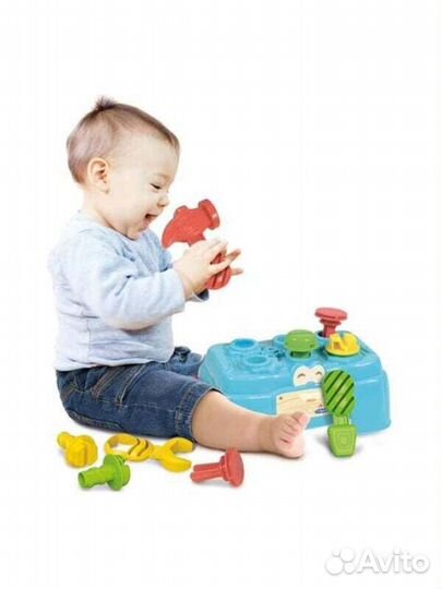 Спортивные игры и игрушки Playset Baby Clementoni 17042 Ящик для инструментов (9 pcs)#3014