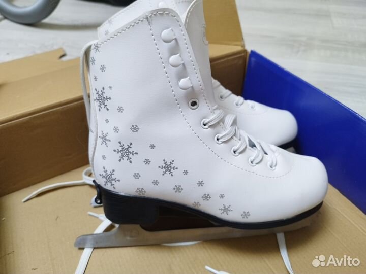 Коньки фигурные раздвижные 31-34 р-р