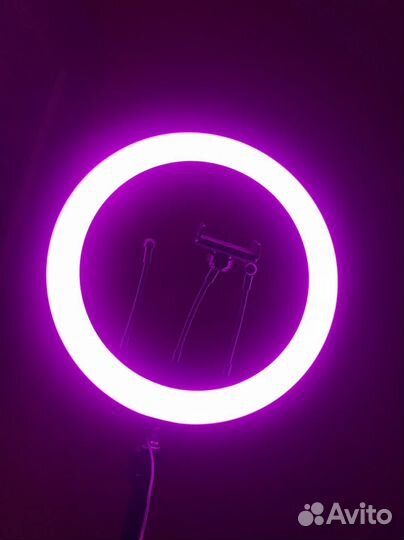 Кольцевая лампа со штативом 36 см