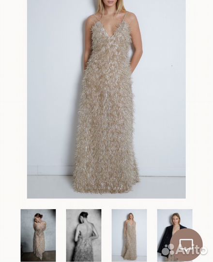 Вечернее платье hiss размер S