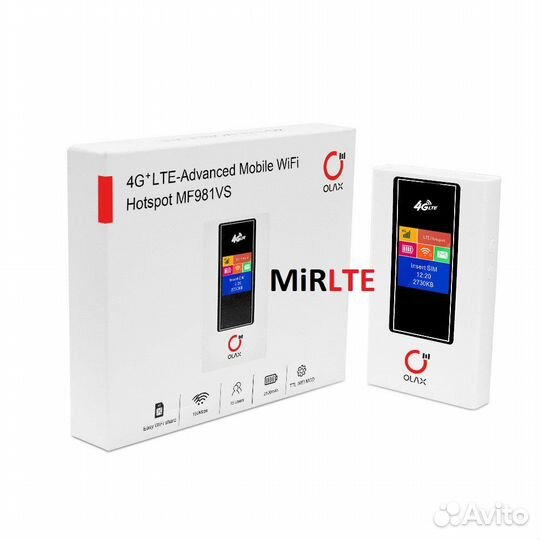 Мобильный Olax MF981VS Wi-Fi 3G/4G LTE акб