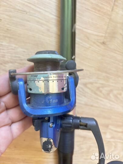 Удочка с катушкой