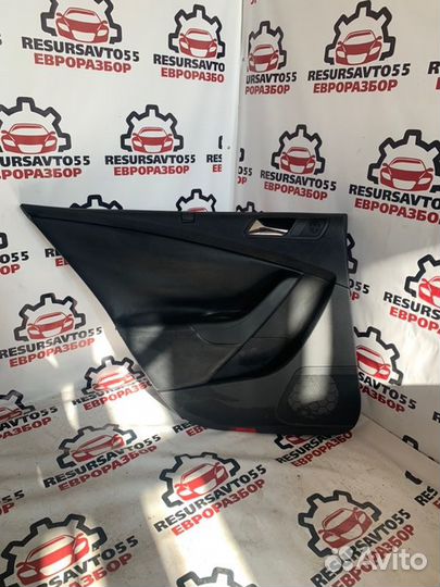 Обшивка боковой двери задняя левая Vw Passat B6