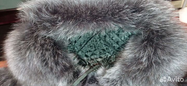 Шапка ушанка натуральный мех женская