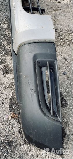 Накладка бампера Yeti дорестайл