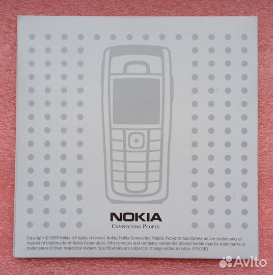 CD диск с программами на PC для Nokia 6230i