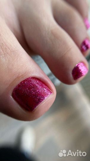 Маникюр гель лак и педикюр