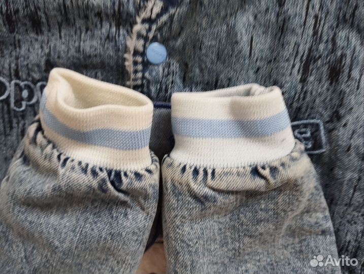 Комбинезон джинсовый 62 размер