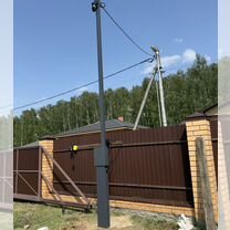 Электромонтажные работы установка трубостойки, Москва