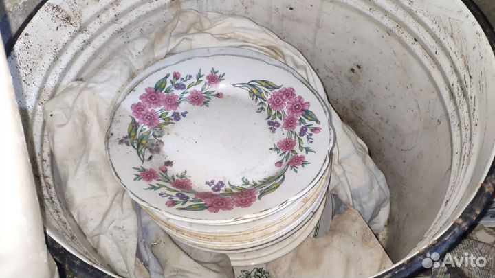 Посуда кастрюли, казан,тарелки,стаканы для кухни