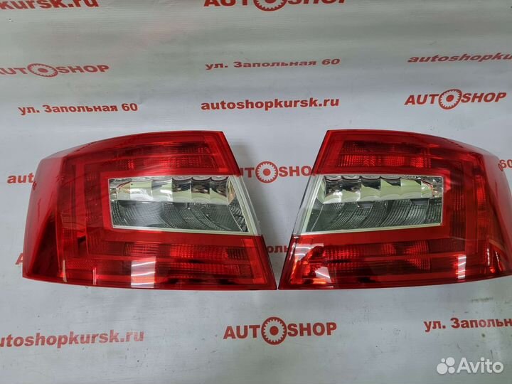 Фонарь задний skoda Octavia A7 2013-2017