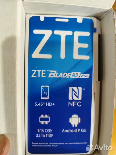 ZTE Blade A3, 3/32 ГБ