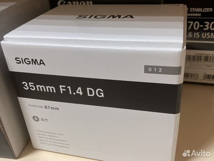 Sigma AF 35mm f/1.4 DG HSM Art Sony Е (FE)