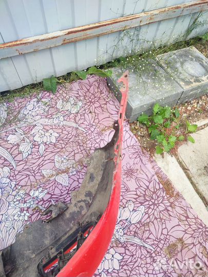 Передний бампер мазда 3 бк хэтчбек спорт