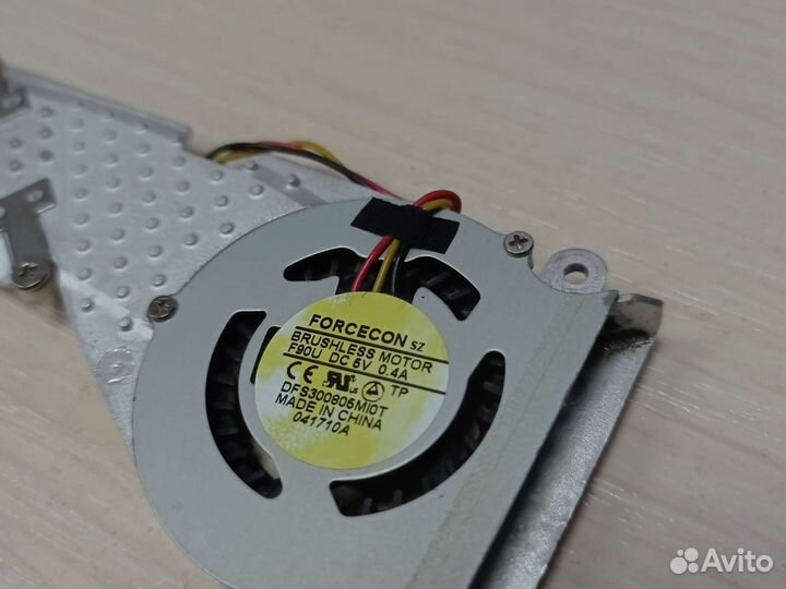 Охлаждение вентилятор для нетбука Lenovo S10-3