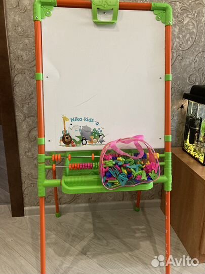 Мольберт детский двухсторонний