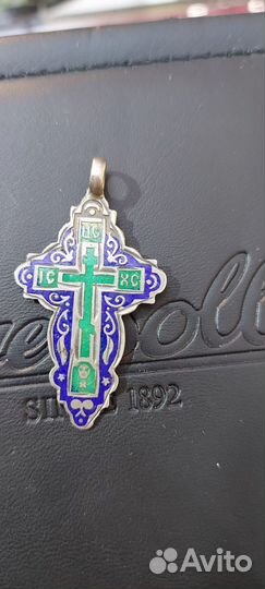 Крест серебро 84 проба