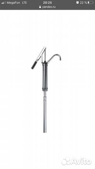 Ручной бочковой насос для перекачки гсм