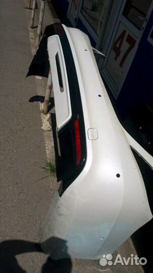 Бампер задний мерседес 222