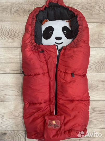 Зимний Конверт кокон в коляску