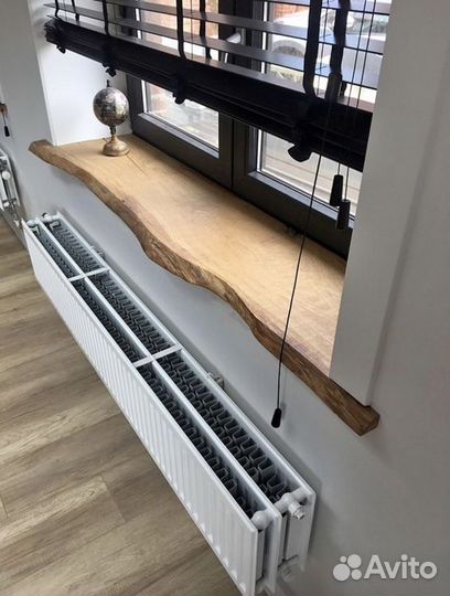 Подоконники из массива дерева