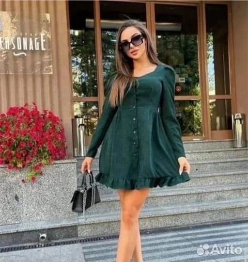 Платье микровельвет на праздник