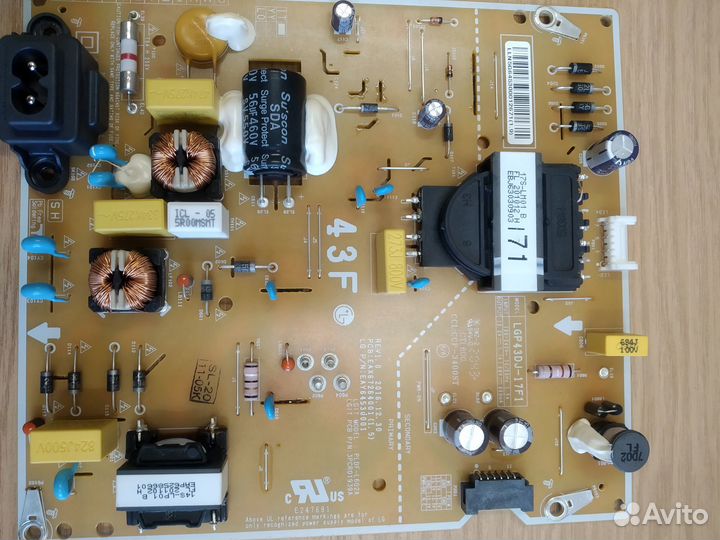 EAX67703503(1.1), EAX67264001(1.5) LGP43DJ-17F1