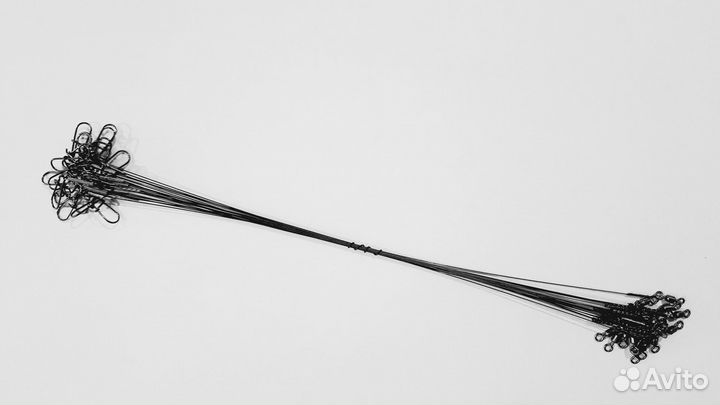 Поводки титановые 10шт