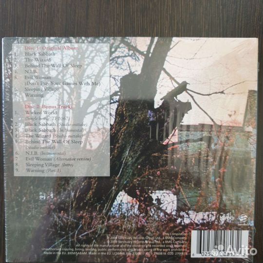 Black Sabbath. Deep Purple. Коллекция фирменные CD