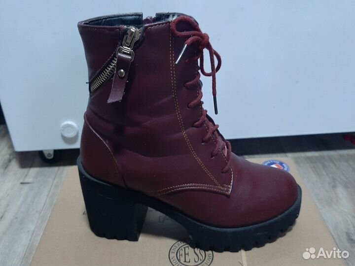 Сапоги женские зимние 34 р-р (22 см)