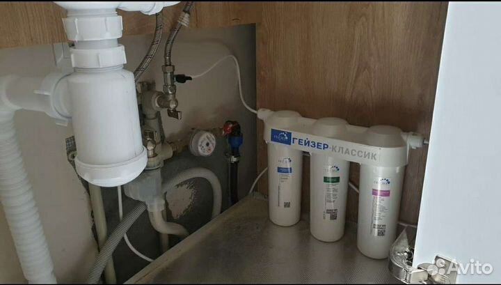 Установка и замена фильтров для воды