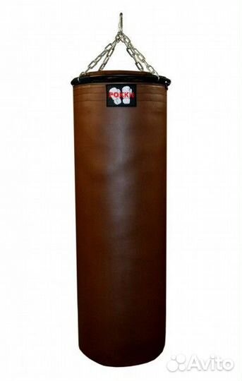 Боксерский мешок иск. кожа рокки 120X40 см 50 кг