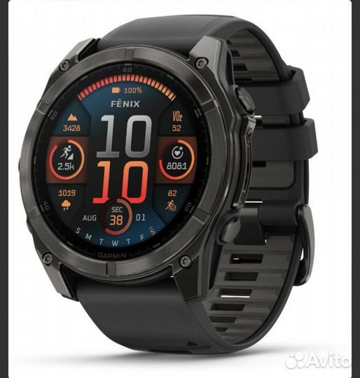 Часы Garmin fenix 8 Solar 47-51mm 2024