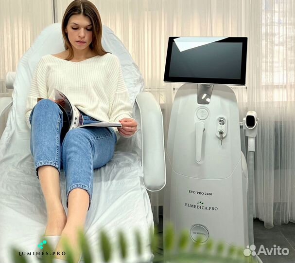 Диодный лазер для эпиляции Люминес’ Эво-Про 2400W