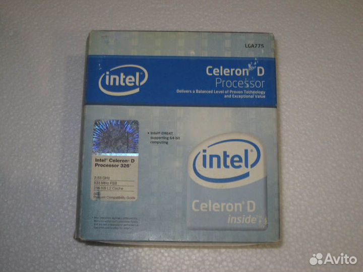 Коробочные версии различных процессоров