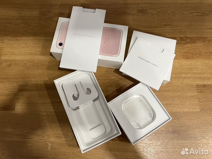 Коробка от airpods 2 iphone7