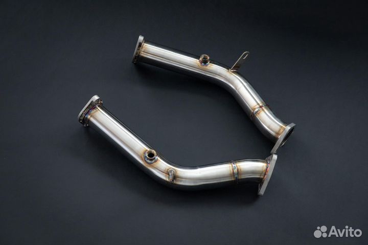 Даунпайп Infiniti FX35 (S50) к-кт левый+правый BMS
