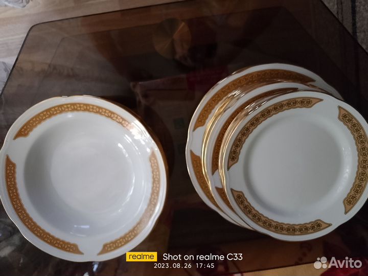 Набор тарелок новый 24 предмета