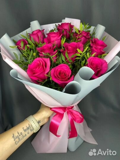 Живые цветы букеты