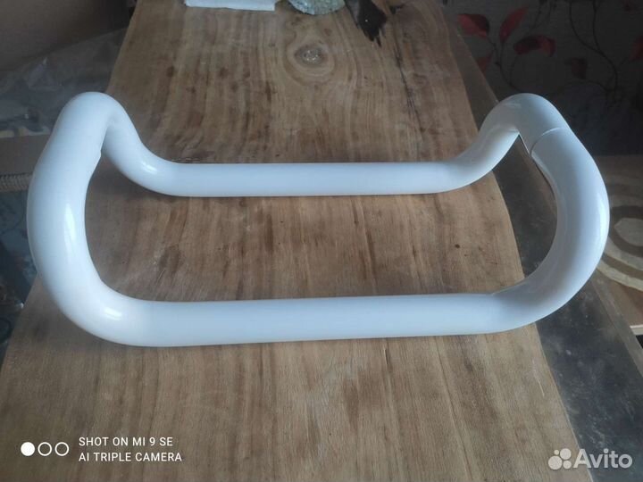 Ручка дверная белая стн-0206