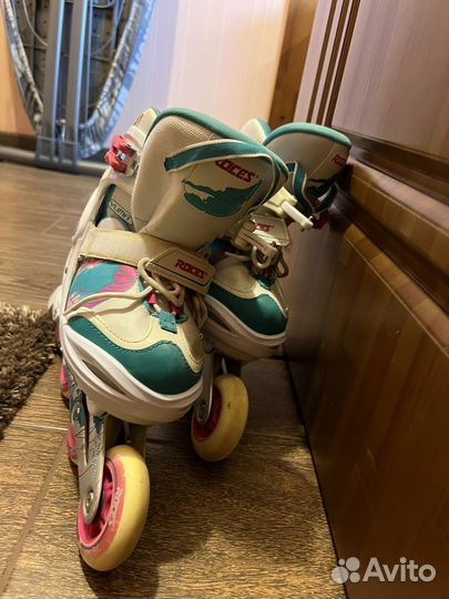 Роликовые коньки 35 38 детские