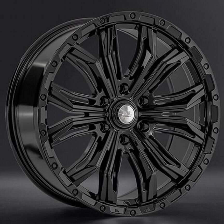 LS wheels LS1376 : 9x20 6*139,7 Et:25 Dia:100,1 bk