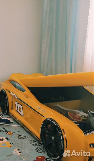 Детская кровать машина для мальчика