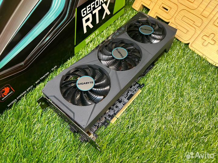 Видеокарта RTX 3070Ti 8Gb Gigabyte Eagle